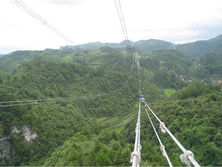 架空輸電線路弧垂在線監測預警系統