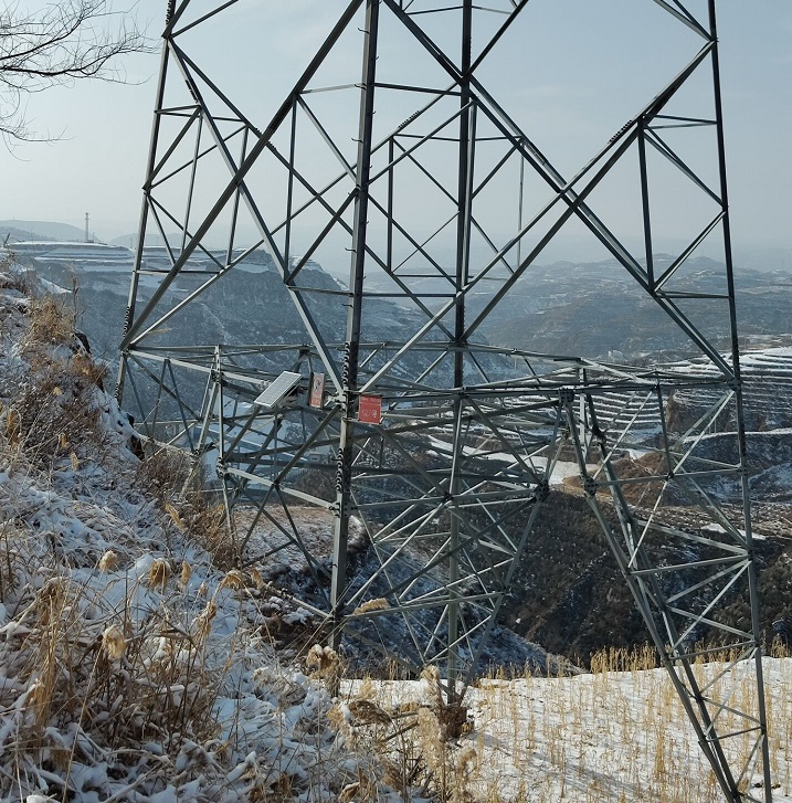 輸電線路桿塔傾斜在線監測系統